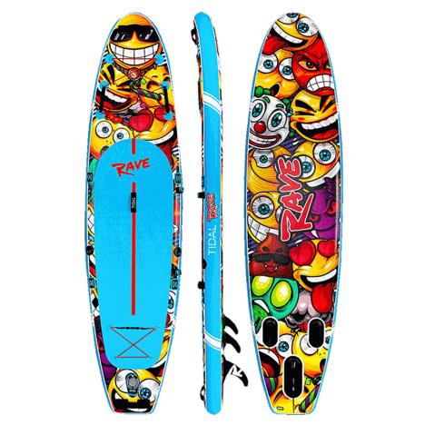 Tidal Rave NEON Inflatable Paddle Board 10’ 6